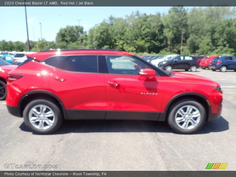 Red Hot / Jet Black 2020 Chevrolet Blazer LT AWD