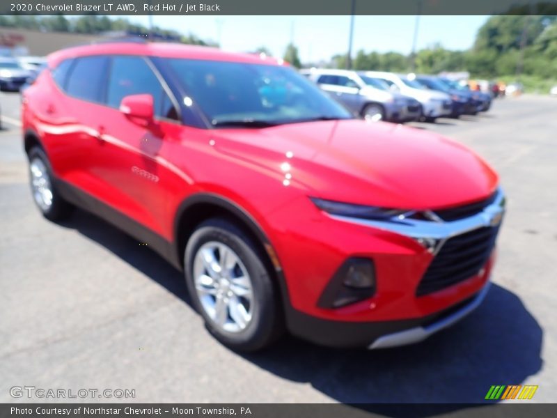 Red Hot / Jet Black 2020 Chevrolet Blazer LT AWD