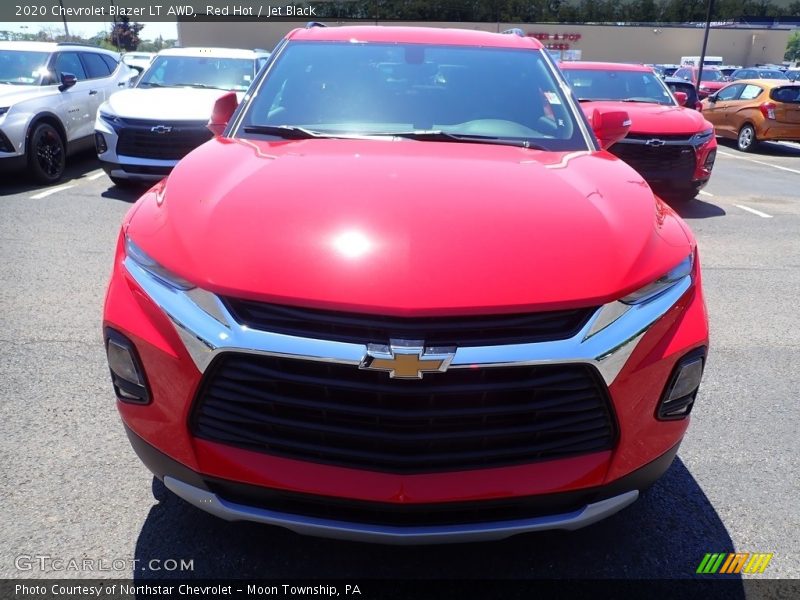 Red Hot / Jet Black 2020 Chevrolet Blazer LT AWD
