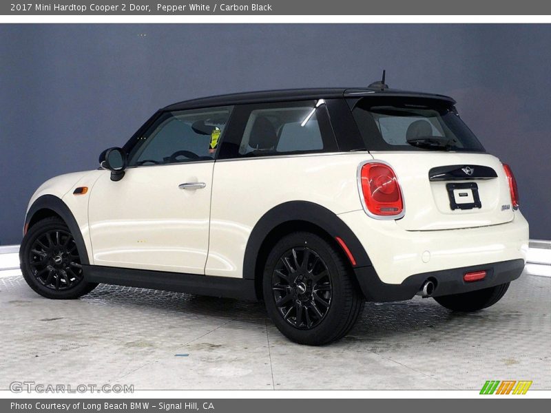 Pepper White / Carbon Black 2017 Mini Hardtop Cooper 2 Door