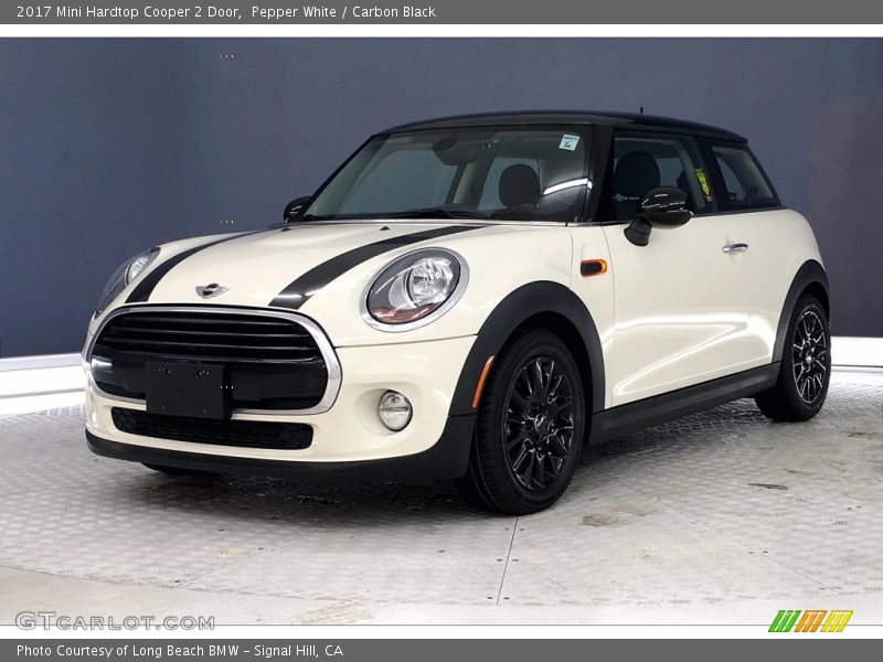 Pepper White / Carbon Black 2017 Mini Hardtop Cooper 2 Door