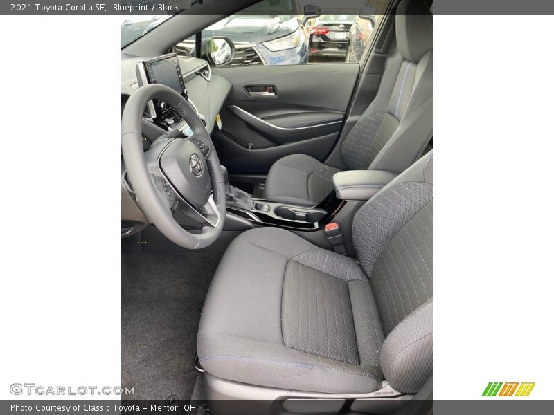 Blueprint / Black 2021 Toyota Corolla SE