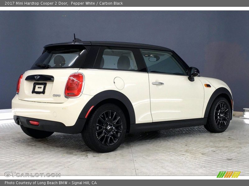 Pepper White / Carbon Black 2017 Mini Hardtop Cooper 2 Door