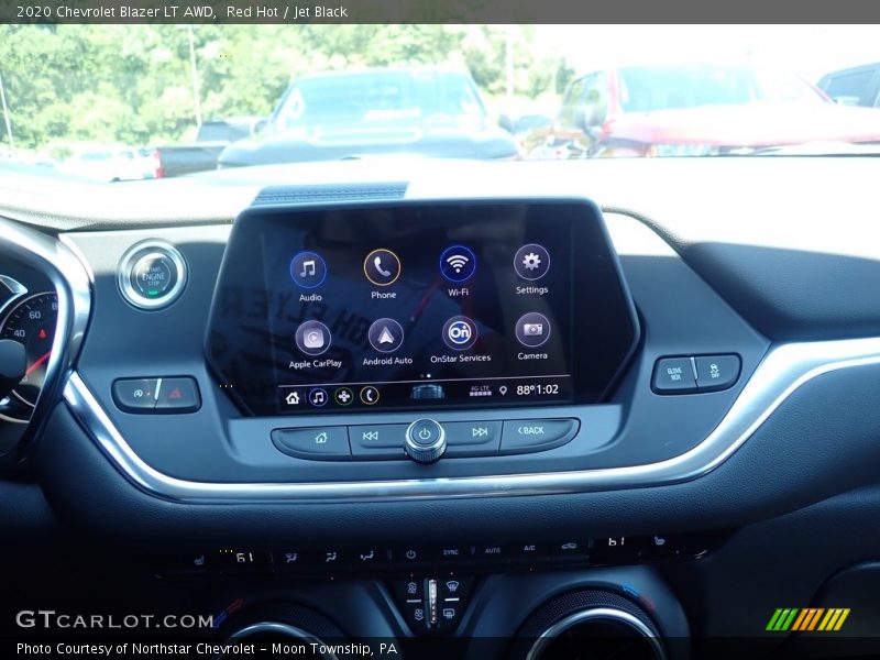 Red Hot / Jet Black 2020 Chevrolet Blazer LT AWD