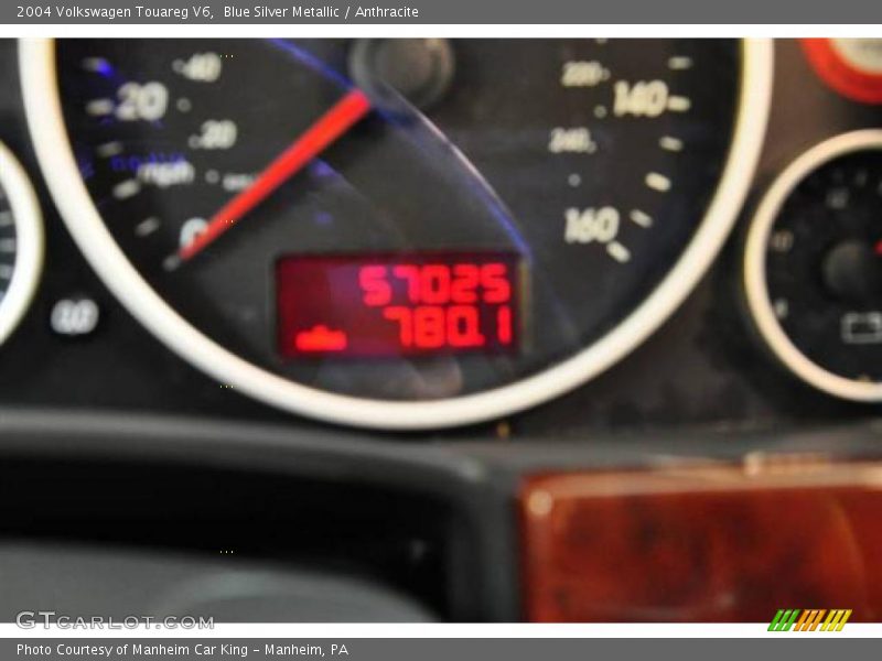 Blue Silver Metallic / Anthracite 2004 Volkswagen Touareg V6