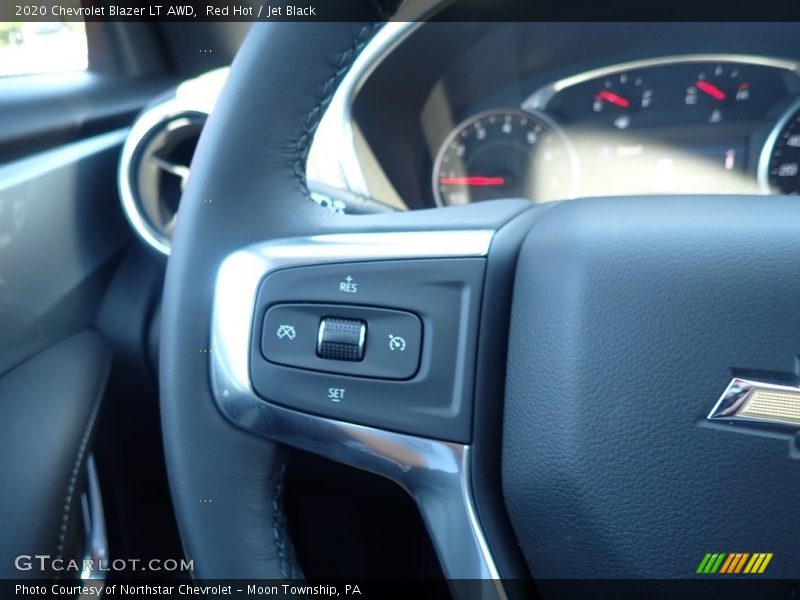 Red Hot / Jet Black 2020 Chevrolet Blazer LT AWD