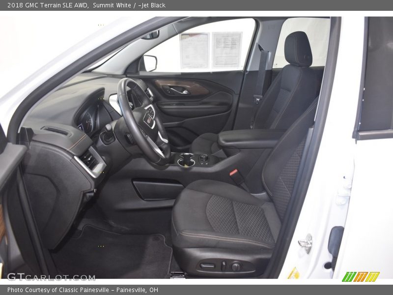 Summit White / ­Jet Black 2018 GMC Terrain SLE AWD
