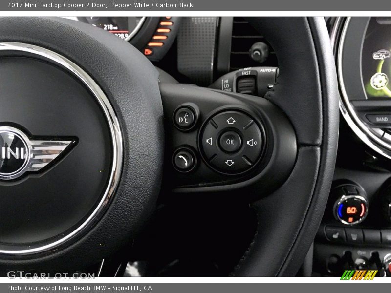 Pepper White / Carbon Black 2017 Mini Hardtop Cooper 2 Door
