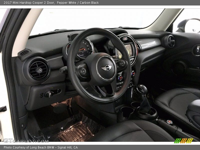 Pepper White / Carbon Black 2017 Mini Hardtop Cooper 2 Door