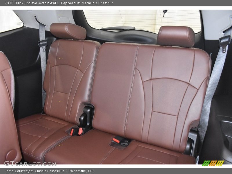 Pepperdust Metallic / Chestnut 2018 Buick Enclave Avenir AWD