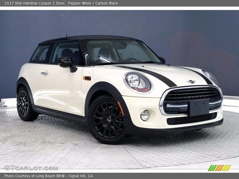 Pepper White / Carbon Black 2017 Mini Hardtop Cooper 2 Door