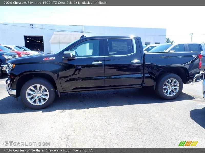 Black / Jet Black 2020 Chevrolet Silverado 1500 LTZ Crew Cab 4x4