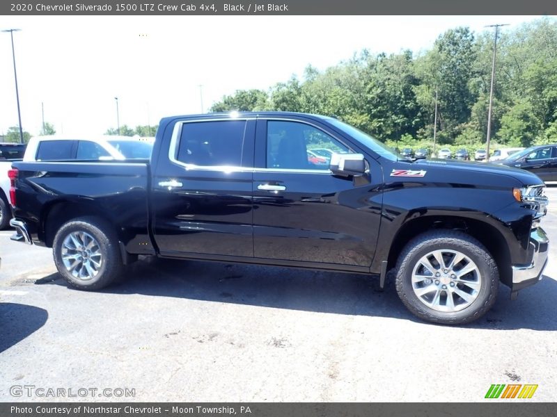 Black / Jet Black 2020 Chevrolet Silverado 1500 LTZ Crew Cab 4x4