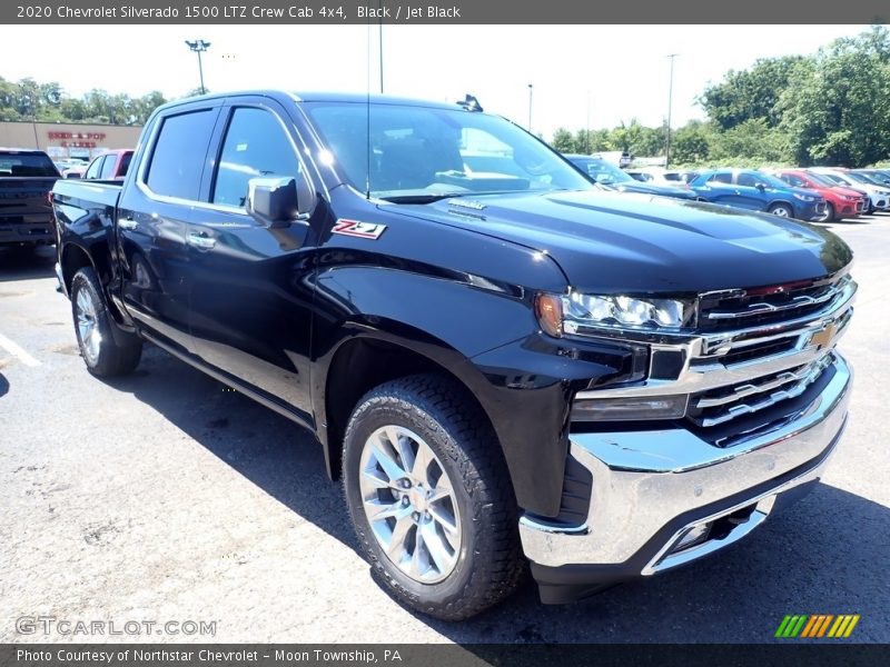 Black / Jet Black 2020 Chevrolet Silverado 1500 LTZ Crew Cab 4x4