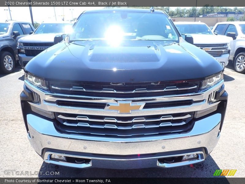 Black / Jet Black 2020 Chevrolet Silverado 1500 LTZ Crew Cab 4x4