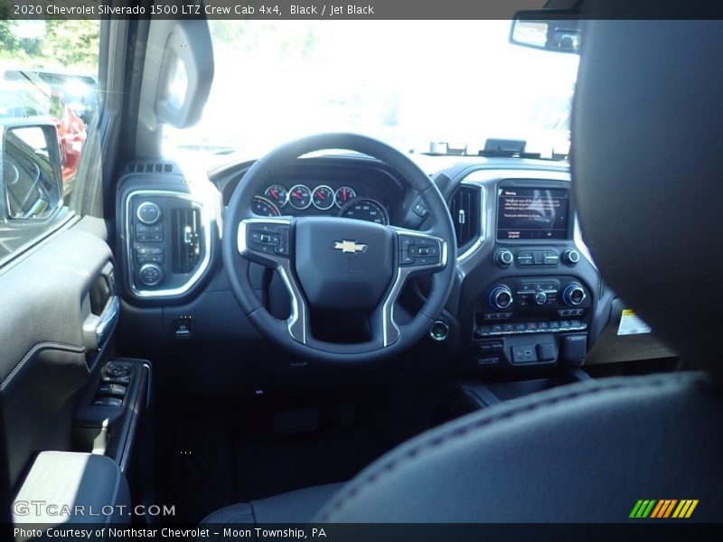 Black / Jet Black 2020 Chevrolet Silverado 1500 LTZ Crew Cab 4x4