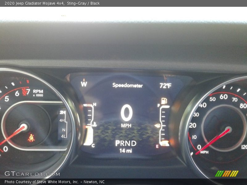  2020 Gladiator Mojave 4x4 Mojave 4x4 Gauges