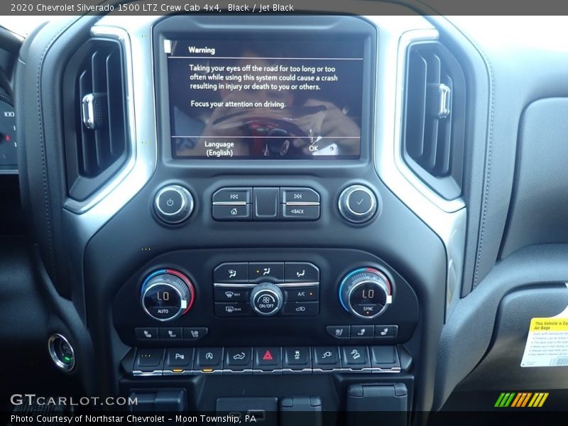 Black / Jet Black 2020 Chevrolet Silverado 1500 LTZ Crew Cab 4x4