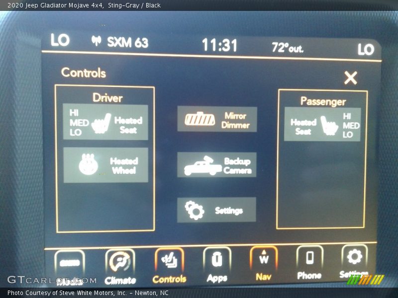 Sting-Gray / Black 2020 Jeep Gladiator Mojave 4x4