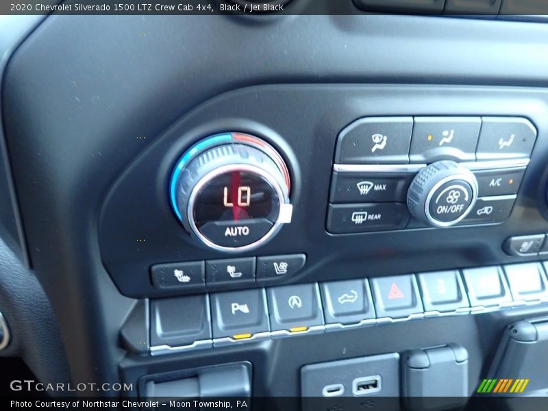 Black / Jet Black 2020 Chevrolet Silverado 1500 LTZ Crew Cab 4x4
