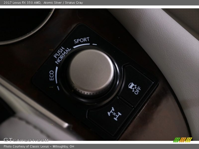 Atomic Silver / Stratus Gray 2017 Lexus RX 350 AWD