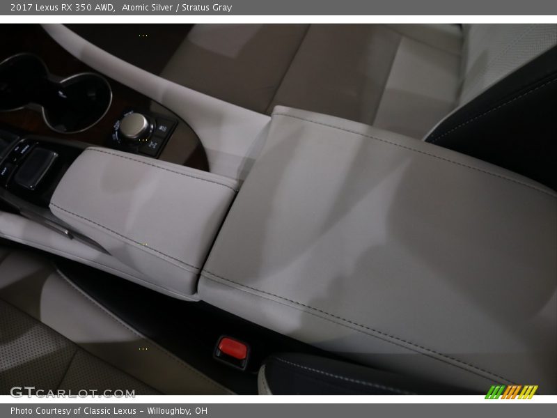 Atomic Silver / Stratus Gray 2017 Lexus RX 350 AWD
