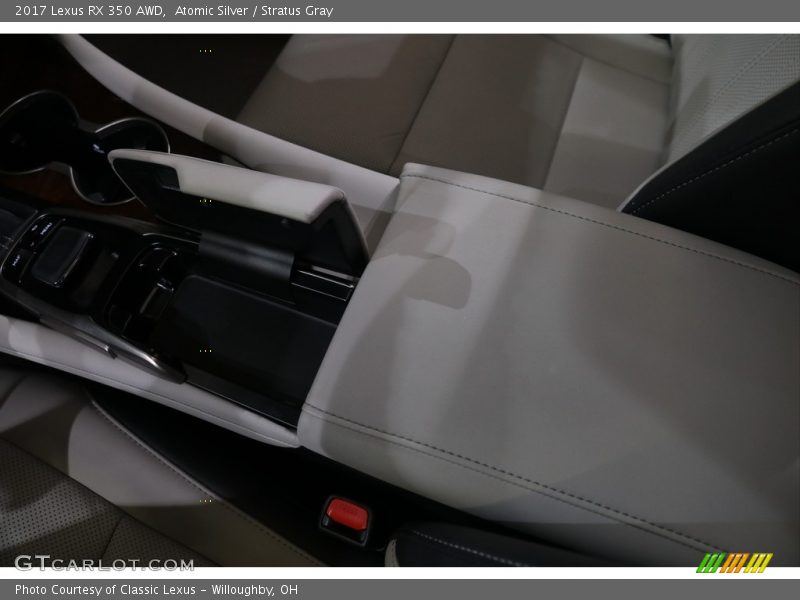 Atomic Silver / Stratus Gray 2017 Lexus RX 350 AWD