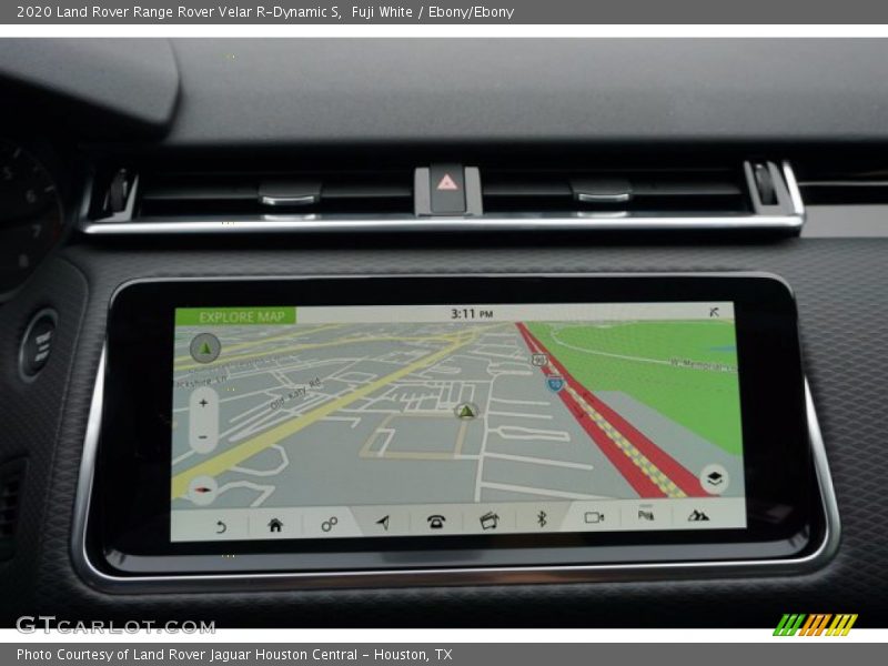 Navigation of 2020 Range Rover Velar R-Dynamic S