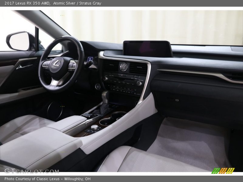 Atomic Silver / Stratus Gray 2017 Lexus RX 350 AWD