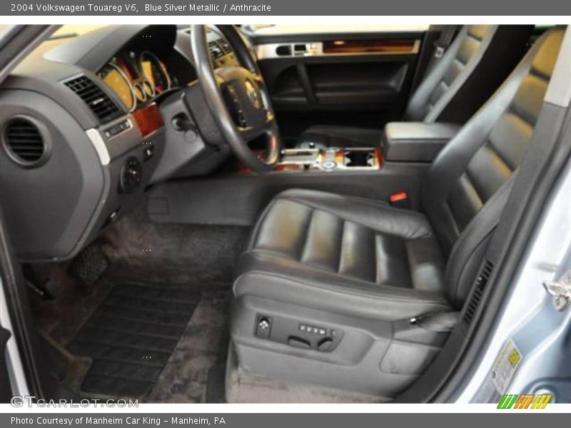 Blue Silver Metallic / Anthracite 2004 Volkswagen Touareg V6