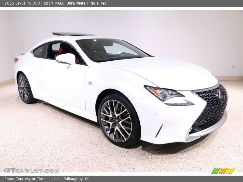 Front 3/4 View of 2015 RC 350 F Sport AWD