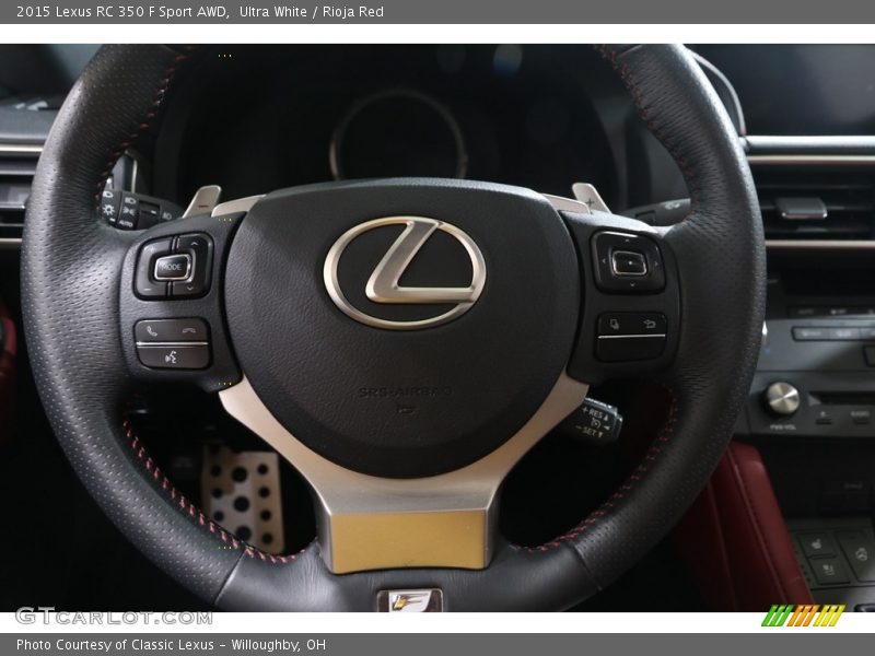  2015 RC 350 F Sport AWD Steering Wheel