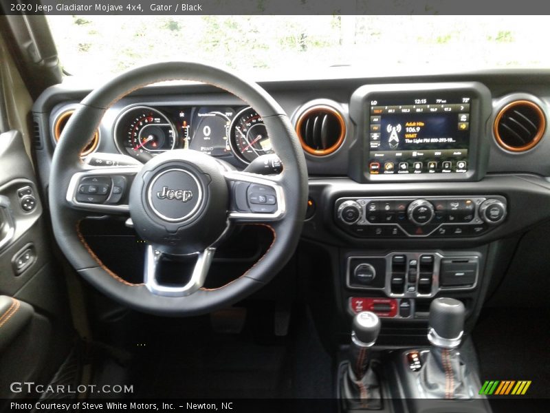 Dashboard of 2020 Gladiator Mojave 4x4