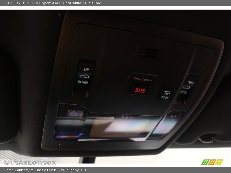 Ultra White / Rioja Red 2015 Lexus RC 350 F Sport AWD