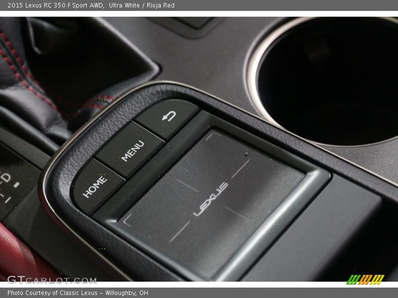 Ultra White / Rioja Red 2015 Lexus RC 350 F Sport AWD
