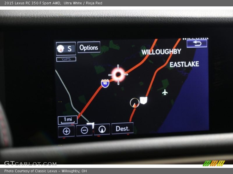 Ultra White / Rioja Red 2015 Lexus RC 350 F Sport AWD