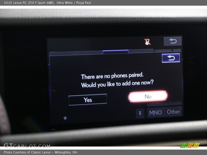 Ultra White / Rioja Red 2015 Lexus RC 350 F Sport AWD
