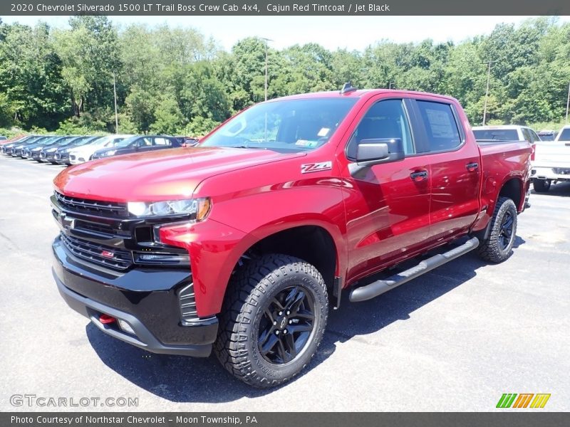 Cajun Red Tintcoat / Jet Black 2020 Chevrolet Silverado 1500 LT Trail Boss Crew Cab 4x4