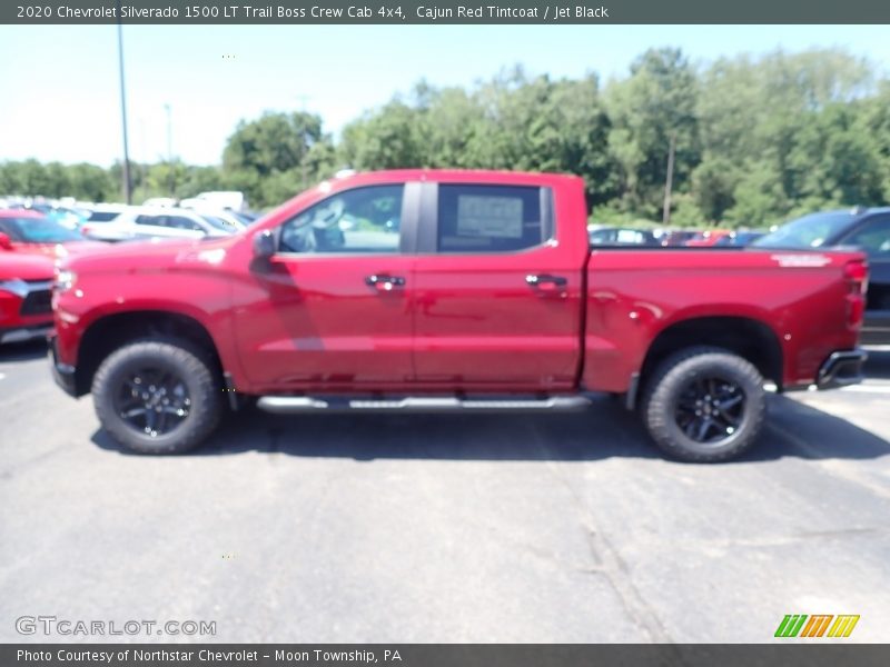 Cajun Red Tintcoat / Jet Black 2020 Chevrolet Silverado 1500 LT Trail Boss Crew Cab 4x4