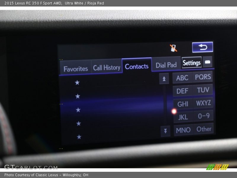 Ultra White / Rioja Red 2015 Lexus RC 350 F Sport AWD
