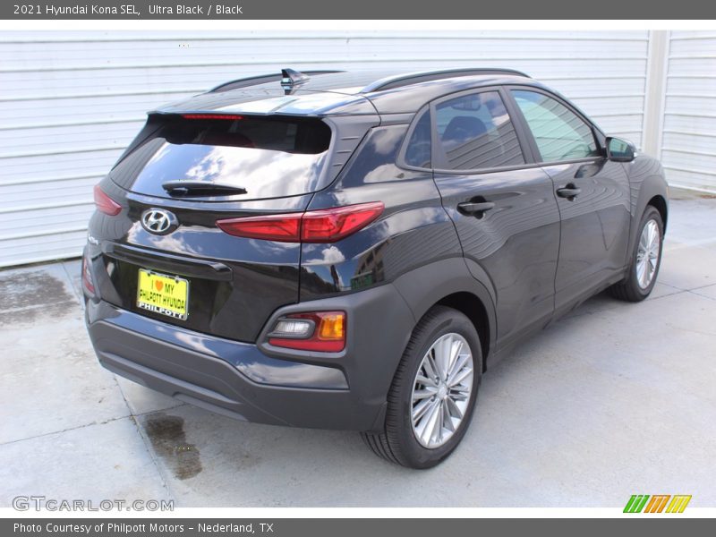 Ultra Black / Black 2021 Hyundai Kona SEL