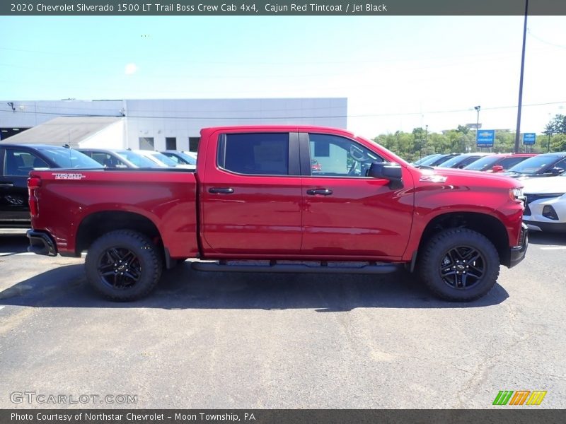 Cajun Red Tintcoat / Jet Black 2020 Chevrolet Silverado 1500 LT Trail Boss Crew Cab 4x4