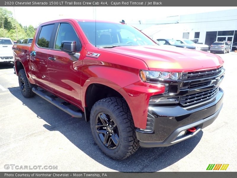 Cajun Red Tintcoat / Jet Black 2020 Chevrolet Silverado 1500 LT Trail Boss Crew Cab 4x4