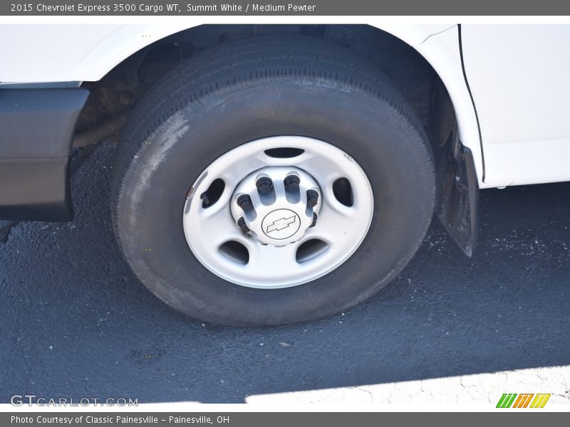 Summit White / Medium Pewter 2015 Chevrolet Express 3500 Cargo WT