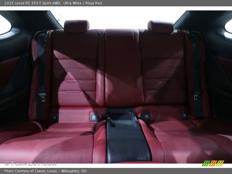 Ultra White / Rioja Red 2015 Lexus RC 350 F Sport AWD