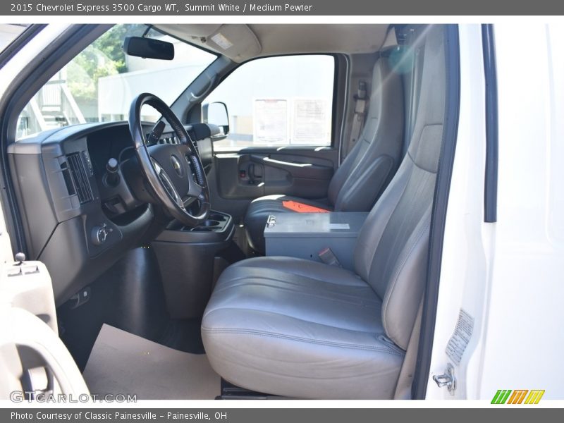 Summit White / Medium Pewter 2015 Chevrolet Express 3500 Cargo WT