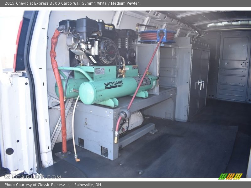 Summit White / Medium Pewter 2015 Chevrolet Express 3500 Cargo WT