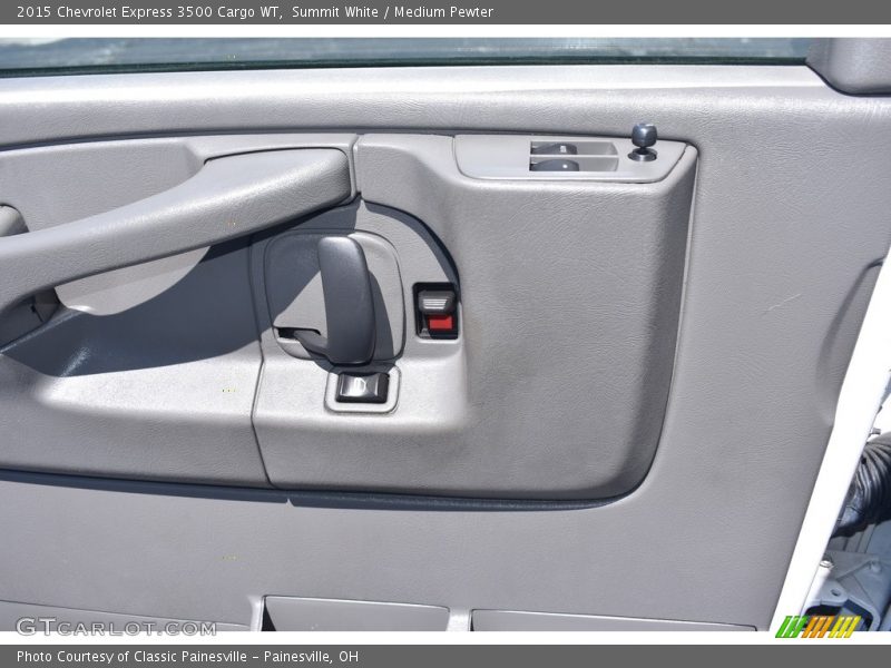 Summit White / Medium Pewter 2015 Chevrolet Express 3500 Cargo WT