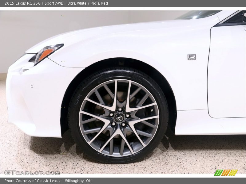  2015 RC 350 F Sport AWD Wheel