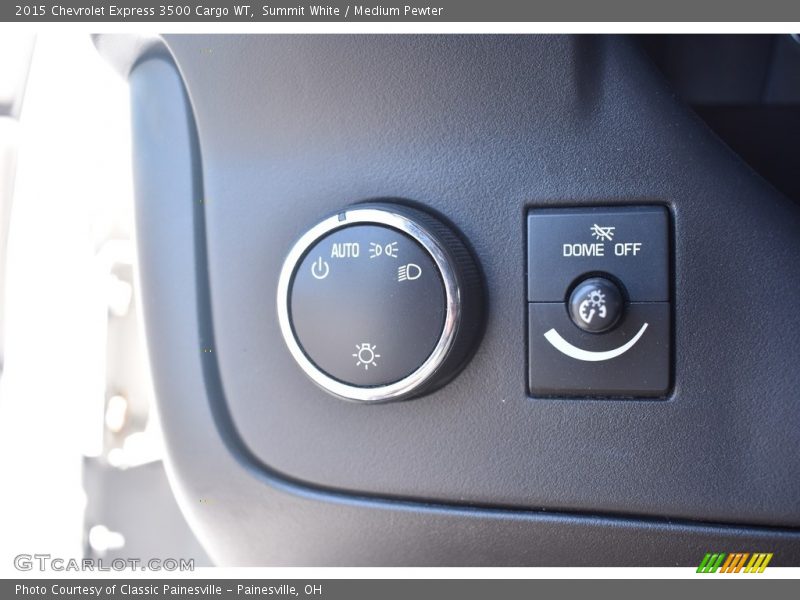 Summit White / Medium Pewter 2015 Chevrolet Express 3500 Cargo WT